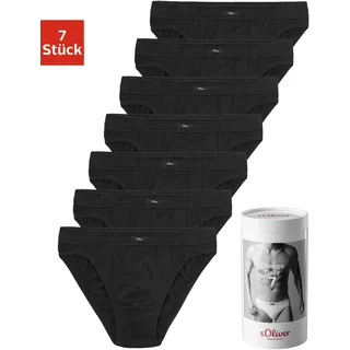 s.Oliver Herren Unterhose schwarz M 7er Pack