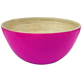 Schale Ø 25,5X12 Cm Pink Bambus - 16 Un.