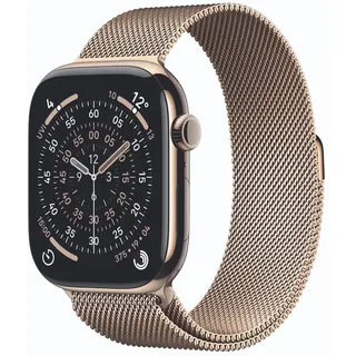 Watch Series 11 GPS + Cellular 46mm Gold Titanium Milanese Loop gold S/M