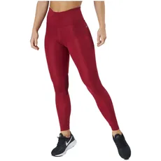 Nike Damen Almost Leggings, Pomegranate/Reflective Silv, L EU