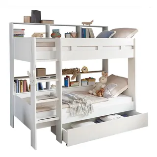 Begabino Etagenbett 90 x 200 cm weiß
