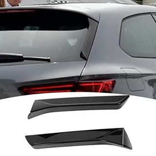 AYNEFY Heckscheiben Spoiler für 5f Fenster Seitenspoiler 2 Stück Heckscheiben Seitensplitter Flügel Außenverkleidung Links Rechts Ersatz für 5F Mk3 MK3.5
