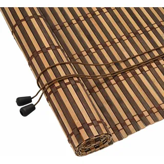 vidaXL Rollo Braun 110 x 220 cm Bambus - Braun