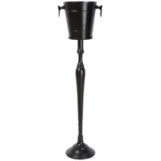 Weinkühler , Schwarz , Metall , 108 cm , Barzubehör & Weinzubehör, Weinkühler