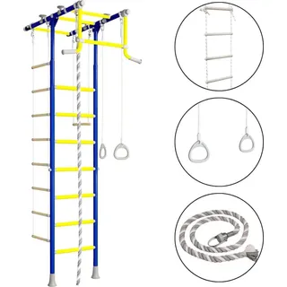 Wallbarz Win 2D Sprossenwand kinderzimmer aus metall - Blau