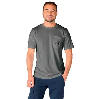 Carhartt Irvine Work Kurzarm-t-shirt - Weathered Ash Heather - XL