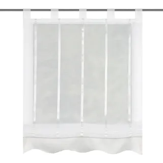 HOME WOHNIDEEN Raffrollo KATHY 140 x 140 cm beige