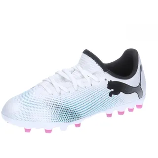Future 7 Play MG Jr. puma white/puma black/poison pink 28