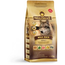 Wolfsblut - Wild Duck Adult - 2 kg - Ente - Trockenfutter - Hundefutter - Getreidefrei