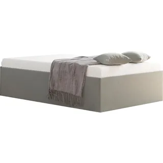 Westfalia Schlafkomfort Polsterbett »Amrum« in Samtvelours ohne Kopfteil, mit und ohne Bettkasten erhältlich,