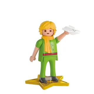 Playmobil Konstruktions-Spielset "Der Kleine Prinz: Jubiläumsfigur (72285)" mit Stickern und Karte; Made in Germany, bunt