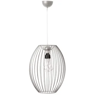 Kayoom Hängeleuchte »Hängelampe Olivia 110« E27 1 Stk. minimalistisch, modern, harmonisch, silberfarben