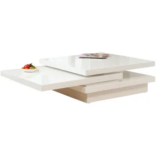 SalesFever Couchtisch SALESFEVER Weiß MDF 120 x 30 x 80 cm