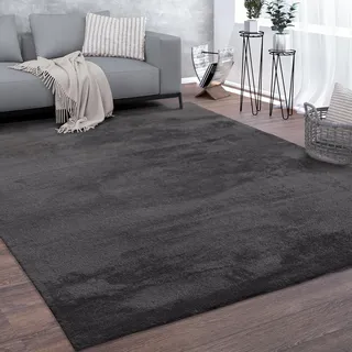 Paco Home Teppich »Cadiz 630«, rechteckig, 22 mm Höhe, Uni-Farben, besonders weich, auch als Läufer erhältlich, waschbar