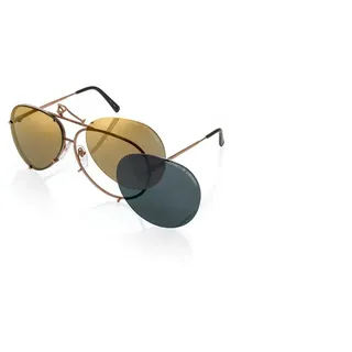Porsche Design P8478 Polarisierte Sonnenbrille - Copper / E66 - Brown/Mirror Gold / CAT3