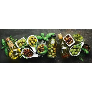 Xxxl Glasbild , Multicolor , Glas , rechteckig , 30x80x1.40 cm , Fotografie, einfache und schnelle Anbringung, glänzend , Bilder & Rahmen, Bilder, Glasbilder