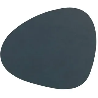 Lind DNA Glasuntersetzer Curve Leder Nupo Anthrazit, Maße: 13cm x 11cm x 0,2cm, 981181
