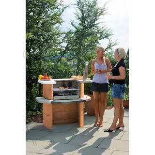 Buschbeck Holzkohlegrill »Grillbar Rica« BxTxH: 110x65x93 cm, orange