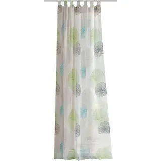 Home fashion Schlaufenschal Rawlins Schlaufen 140 x 175 cm Grün