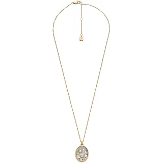 Fossil Sutton Damen Edelstahl Weiß