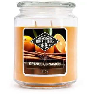 Candle BROTHERS Orange Cinnamon Duftkerze 510 g orange