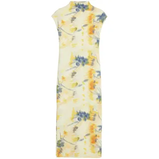 Desigual Damen 25swvk45 Lässiges Kleid, Gelb, S EU