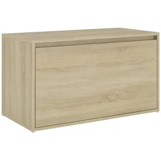 Flurbank 80x40x45 cm Sonoma-Eiche Holzwerkstoff