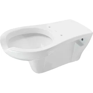 Creavit behindertengerechtes Hänge WC Toilette barrierefrei Weiß - Weiß