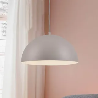 Schöner Wohnen Hängelampe Ali, dimmbar, creme / amber, für Wohn- / Esszimmer, Metall, Skandinavisch, Pendelleuchte - 38 cm - 38 cm - 120 cm