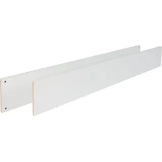 Jimmylee Umbauseiten , Weiß , Holzwerkstoff , 140x20x2 cm , Made in Germany , Babymöbel & Kindermöbel, Babyzimmer, Babybetten