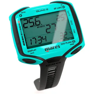 Mares Quad 2 Tauchcomputer - Aquamarine - One Size