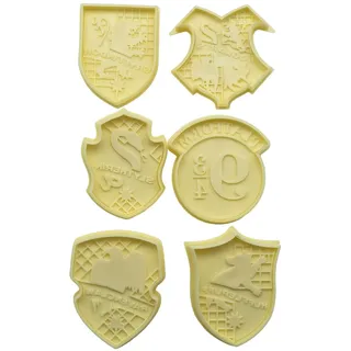 Gedalabels Keksausstecher Harry Potter 6teilig PP