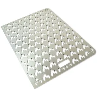 Grillrost.com Das Original Grillrost 2,3 kg Edelstahl Silber/Weiß
