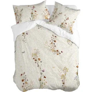 Wild flowers Bettbezug 240 x 220 cm 100% Baumwolle Hergestellt in Europa - Bunt