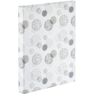 Hama Fotoalbum "Spiral-Album "Graphic", 19 x 24,5 cm, 40 Seiten, Fotoalbum Dots", bunt