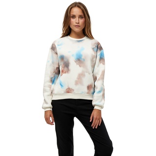 Minus ,Women's ,Bianca Sweat Pullover, 9385 Cloudy sky print ,S