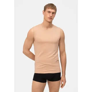 Olymp T-Shirt »Casual« Rundhalsausschnitt, Ideal zum Unterziehen, beige,