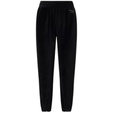 Pepe Jeans Damen Cora Pants Mit Löchern, Schwarz (Black), L