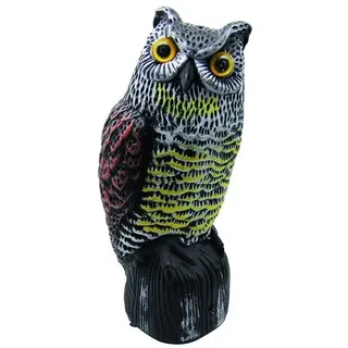 Poller P / Vögel VIGOR Eule C / Kopf Rotierend 16X15X38,5