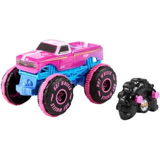 Hot Wheels RC-Monstertruck Hot Wheels Monster Trucks Barbie R/C 1:24 CH RTR bunt