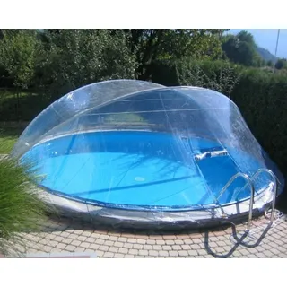 TREND POOL Cabrio Dome Poolabdeckung Oval 737 x 360 cm
