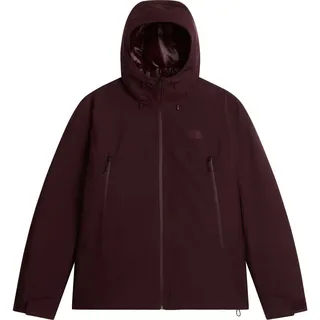 The North Face Mountain Range Down Hooded Jacket Herren Deep Burgundy L
