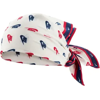Nike Accessories Printed Cotton Stirnband - White / Red / Blue - One Size