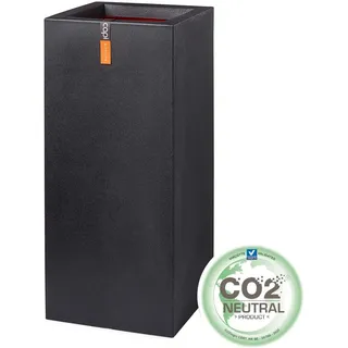 Capi Europe Planter Jay 36 x 36 x 79 cm Schwarz
