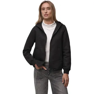 Street One Glitzernde Sweatjacke Black 42