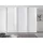 Schwebetürenschrank OTELI 271 x 229 x 62 cm Weiß