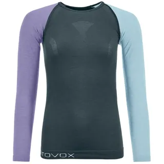 Ortovox Damen 120 Comp Light Longsleeve (Größe S, grau)