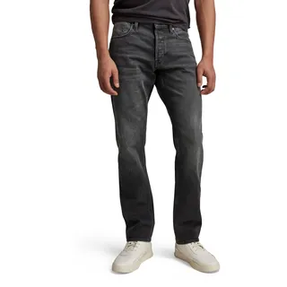 G-Star Mosa Straight Fit Jeans Worn In Black Moon 32 34