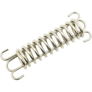 vidaXL Spannfedern für Sonnensegel 5 Stk. Edelstahl - Silber, Gold