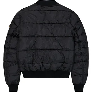 Alpha Industries "MA-1 Puffer Bomberjacke - Black - M,